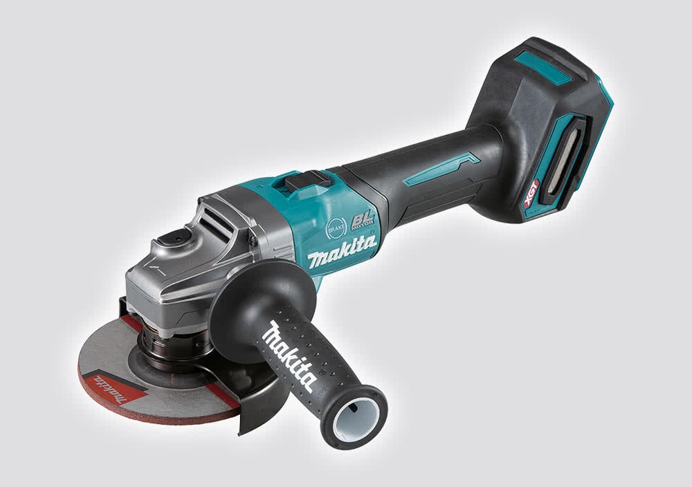 Makita 40Vmax XGT Brushless 125mm Slide switch Angle Grinder