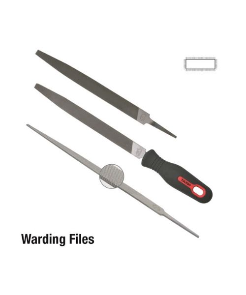 File 100mm Warding Smooth Carded