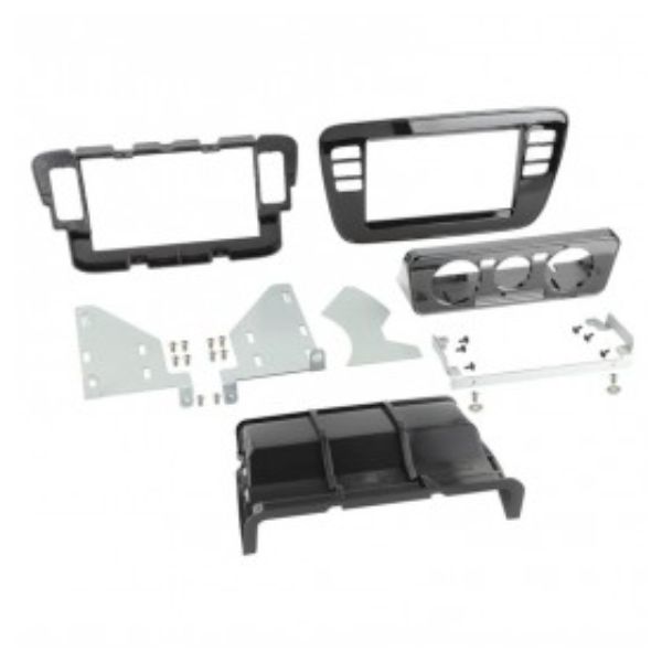 D/DIN FACIA KIT T/S VW UP GLOSS BLACK