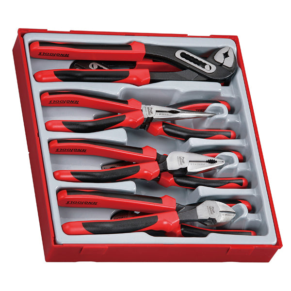 Teng 8pc MB TPR Grip Plier Set - TTD-Tray