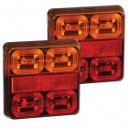 LED 12V MDL35 REAR STOP/TAIL PK2