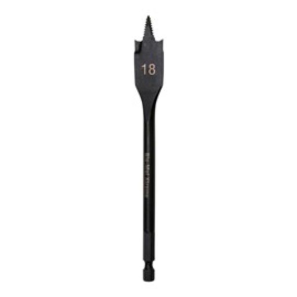 BLU-MOL THREADED SPADE BIT 18MM X 150MM