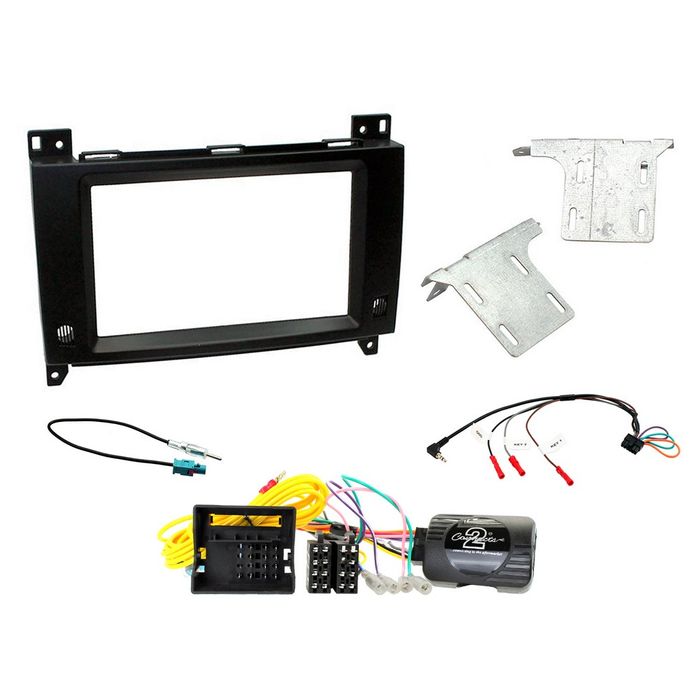 FITTING KIT MERCEDES VITO 15 ON DBL DIN WITH INTERFACE & AERIAL ADAPTER W447 AUDIO 15