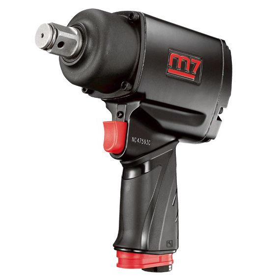 M7 AIR IMPACT WRENCH 3/4IN DRIVE TWIN HAMMER QUIET 1200FT