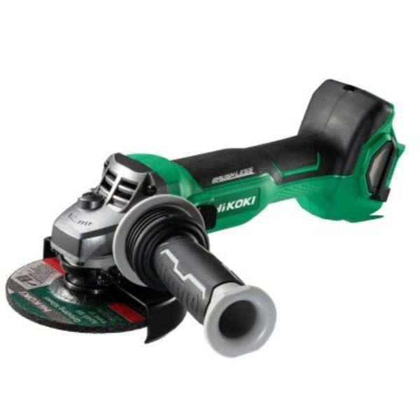 HIKOKI 18V 125MM ANGLE GRINDER WITH SLIDE SWITCH - BARE TOOL