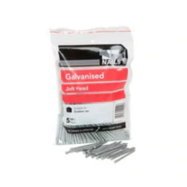 Jolt Head Galv Nails 500Gm 50mm X 2.5mm 50mm X 2.5mm Pak