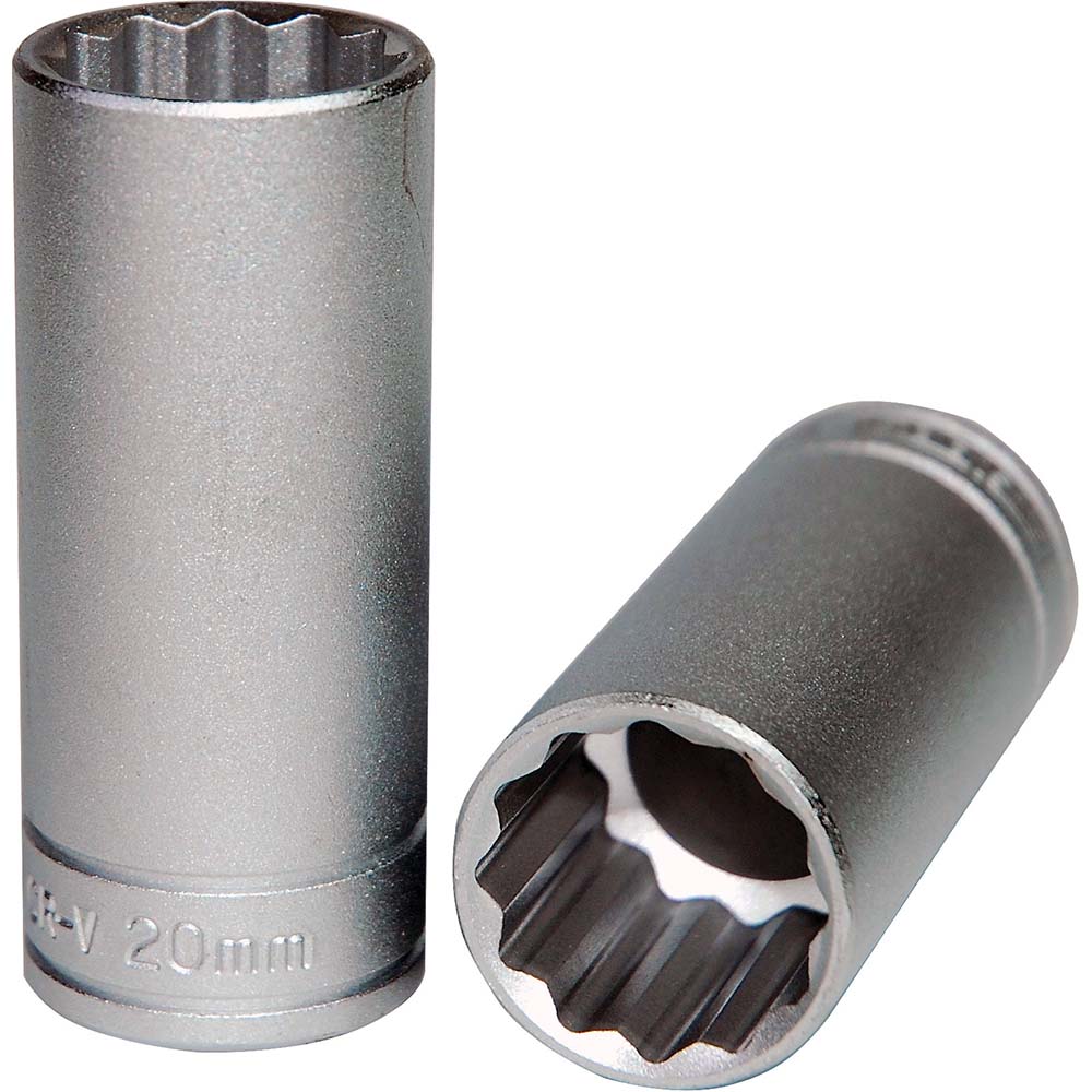 Teng 3/8in Dr. Deep Socket 20mm 12pt