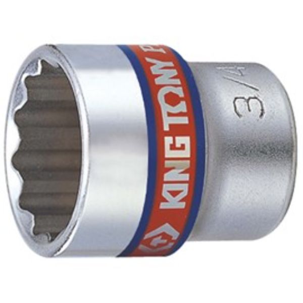 KING TONY 3/8DR 19/32in 12PT SOCKET HANG SELL DISPLAY