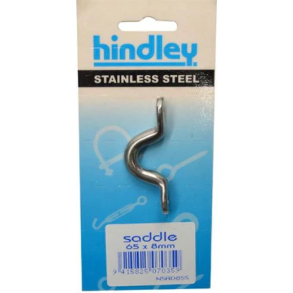 Stainless Saddle 65X8mm Carded Carded