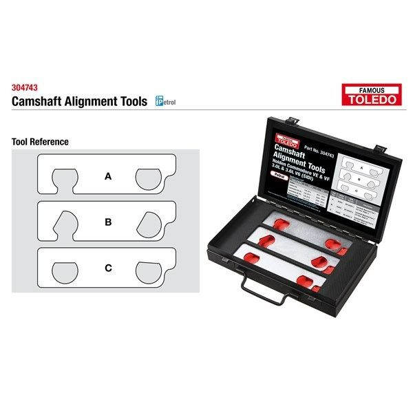 TOLEDO CAMSHAFT ALIGNMENT TOOLS