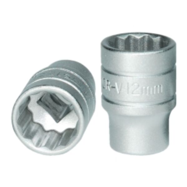 Teng 1/4in Dr. Socket 13mm 12pt