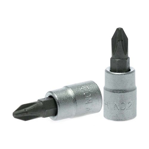 Teng 1/4in Dr. Bit Socket Ph#2