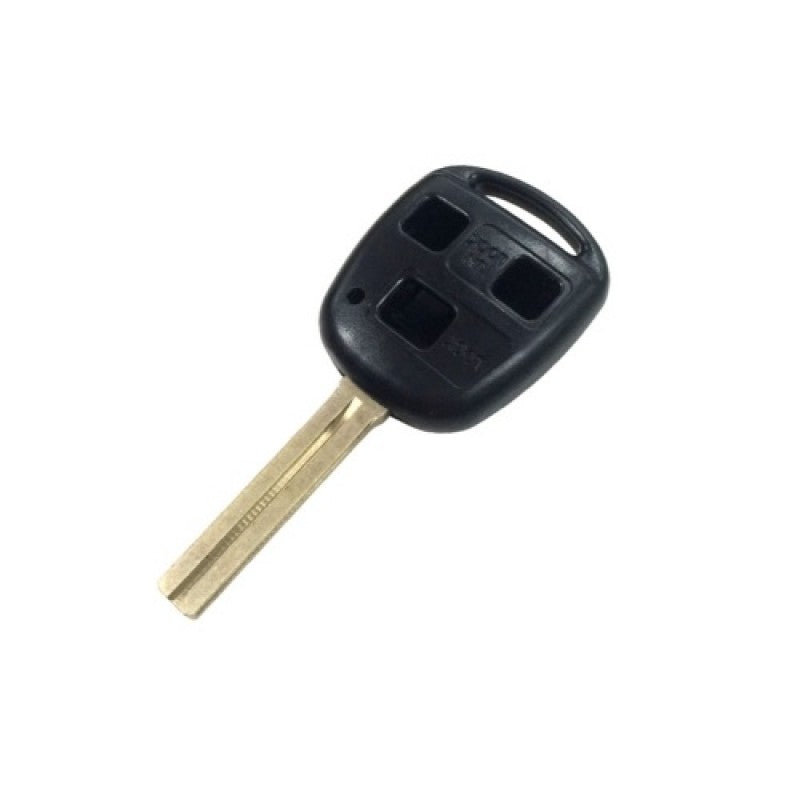 LEXUS VARIOUS MODELS 3 BUTTON REMOTE SHELL REPLACEMENT