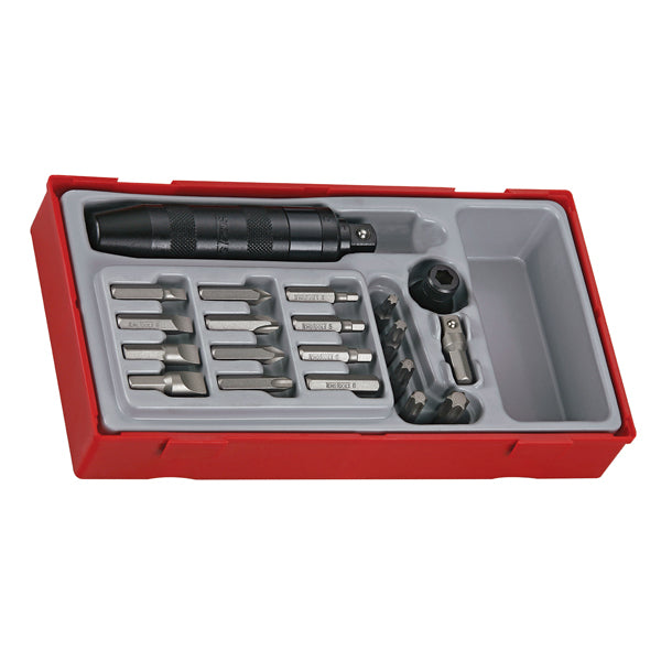 Teng 20pc Industrial Impact Driver Set - TC-Tray