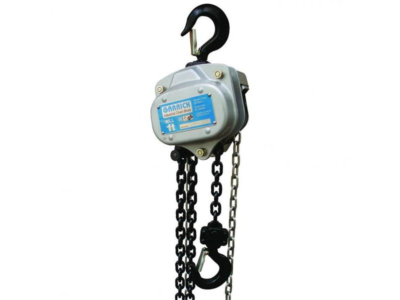 Garrick Chain Blocks - Load Limited 3T x 3m Lift