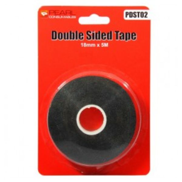 PEARL DOUBLE SIDED TAPE 5M X 18MM