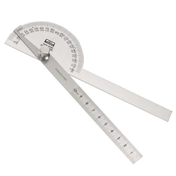 TOLEDO PROTRACTOR 180 DEGREES