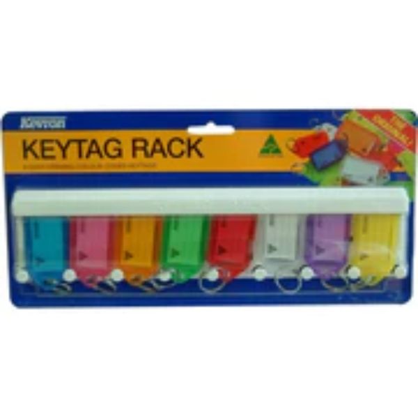 Key Tag Holders With Label 8 Piece Wall Rack 8 Pce Wall Rack Cd