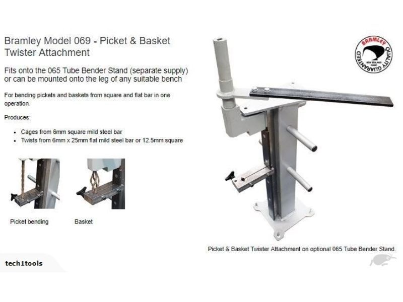 Picket and Basket Twister Attachment