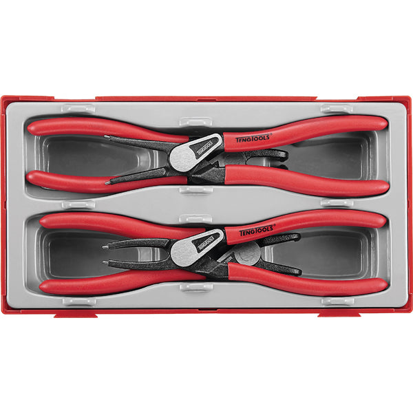 Teng 4pc MB 7in Snap-Ring Circlip Plier Set - TC-Tray