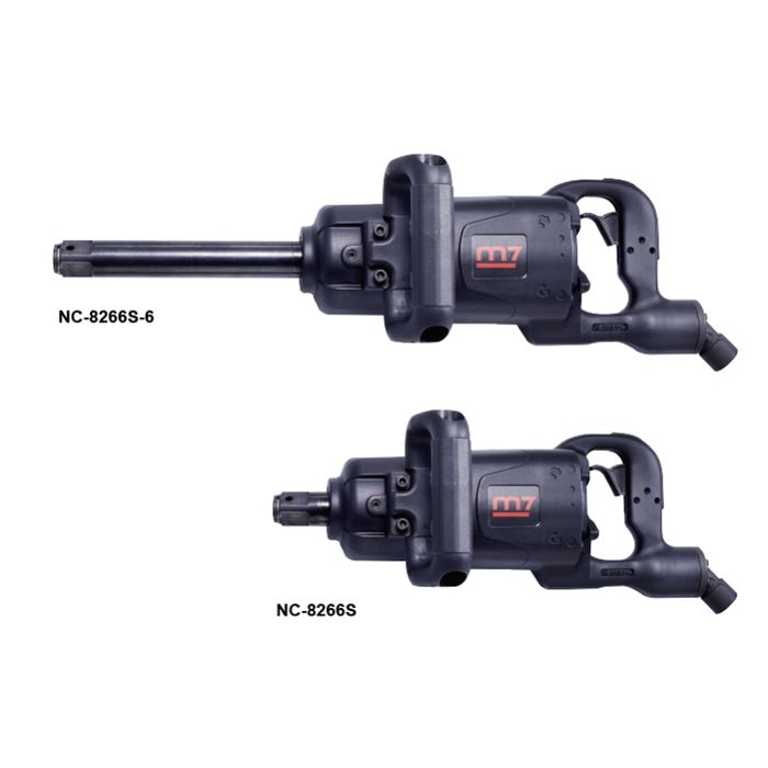 M7 AIR IMPACT WRENCH 1IN DRIVE TWIN HAMMER 6IN ANVIL 2300FT