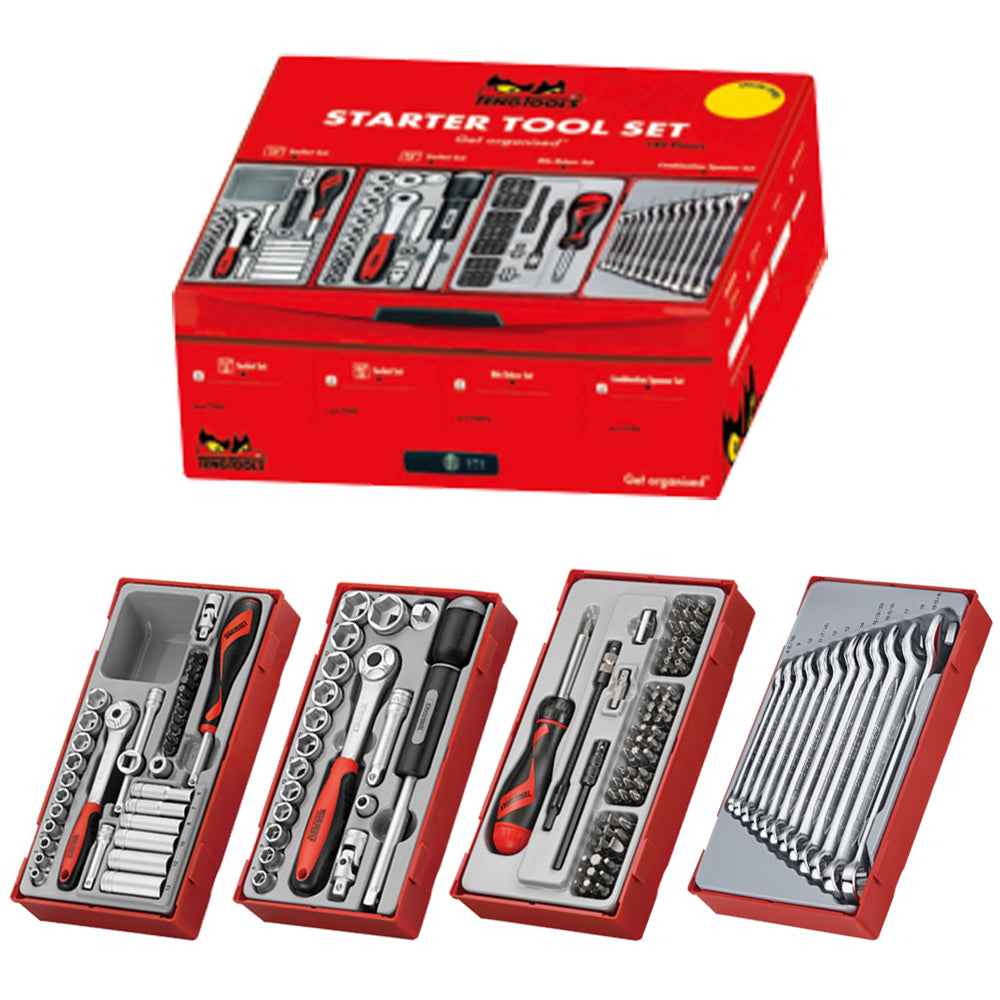 Teng 140pc Tool Tray Starter Pack