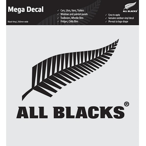 ALL BLACKS ALL BLACKS PRECUT BLACK MEGA DECAL