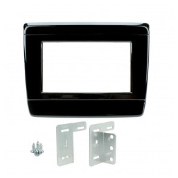 DOUBLE DIN FACIA KIT TO SUIT ISUZU D-MAX GLOSS BLACK