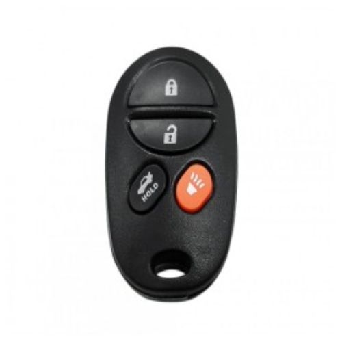 REMOTE SHELL/BUTTONS TOYOTA 4 BUTTON