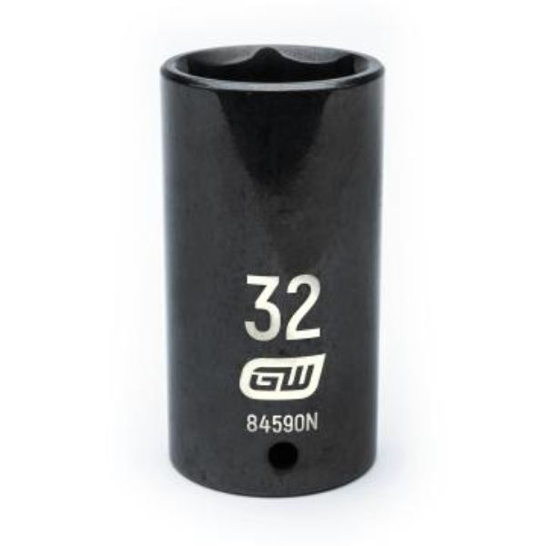 GEARWRENCH 1/2 INCHDRIVE 32MM DEEP IMPACT SOCKET