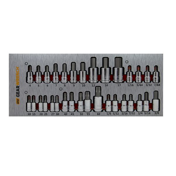 32PC HEX & TORX BIT SET IN EVA TRAY