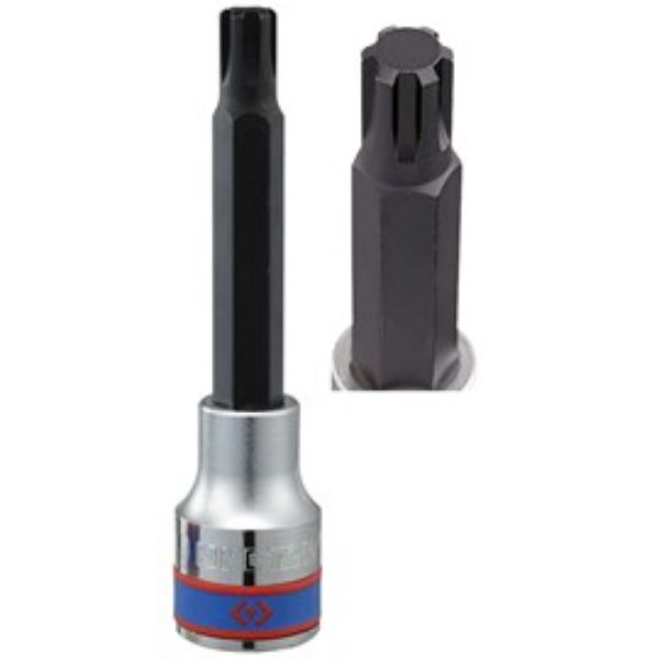 King Tony 1/2 Dr M12 Ribe Bit Socket