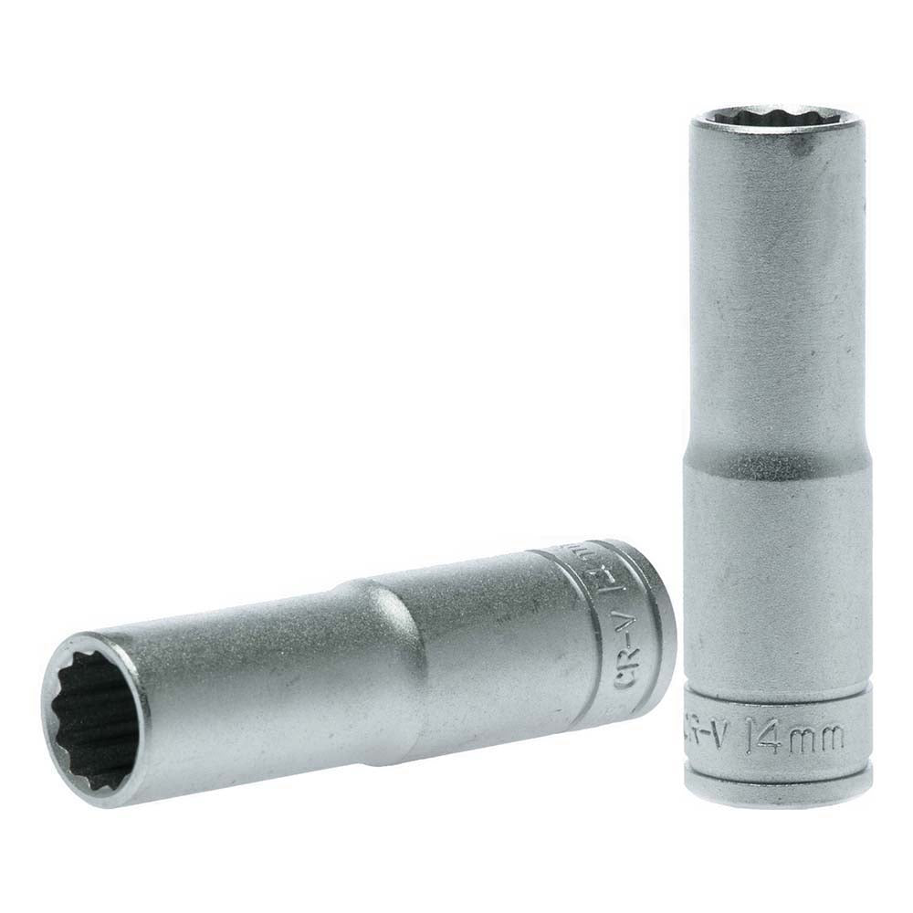 Teng 1/2in Dr. Deep Socket 14mm 12Pnt