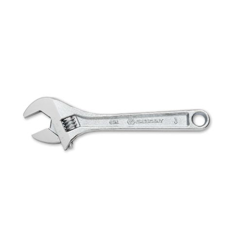 CRESCENT ADJUSTABLE WRENCH 6 INCH CHROME CARDED