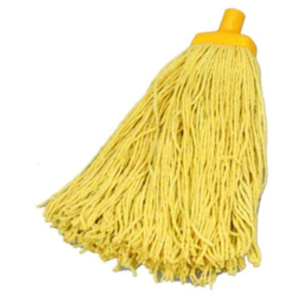 Mop Heads Cotton -Yellow- 400G Commercial 400G Commercial