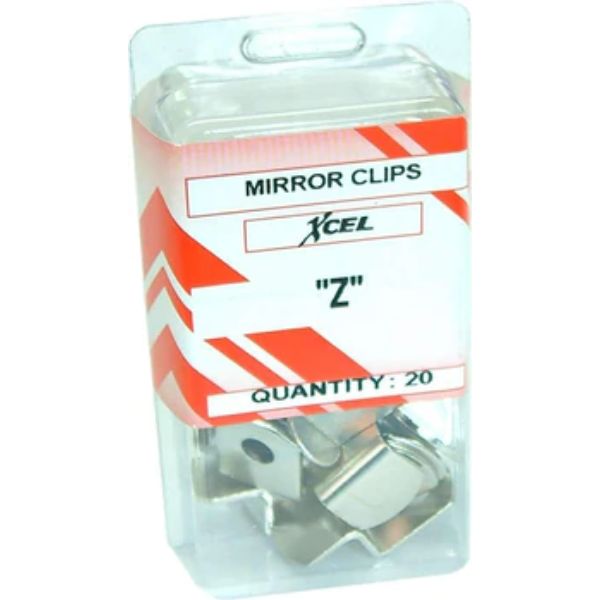 Mirror Clips N.P. Inzin Mini 20 Per Pack 20Pp