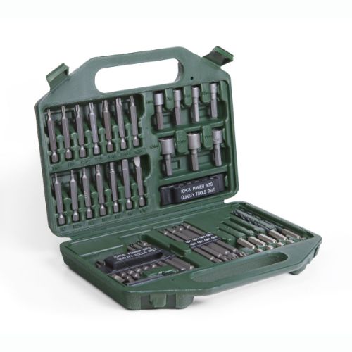 42 PC POWERBIT & DRILL SET W/CASE