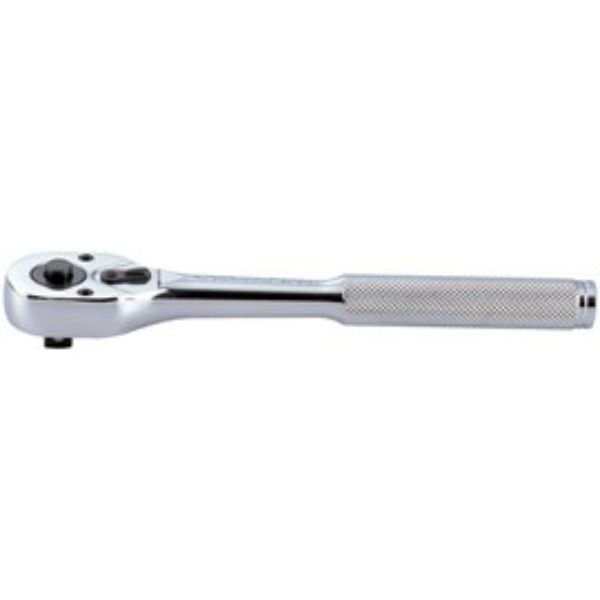 K/TONY 3/8DR REV.RATCHET KNURL 8in CHROME HANG SELL DISPLAY