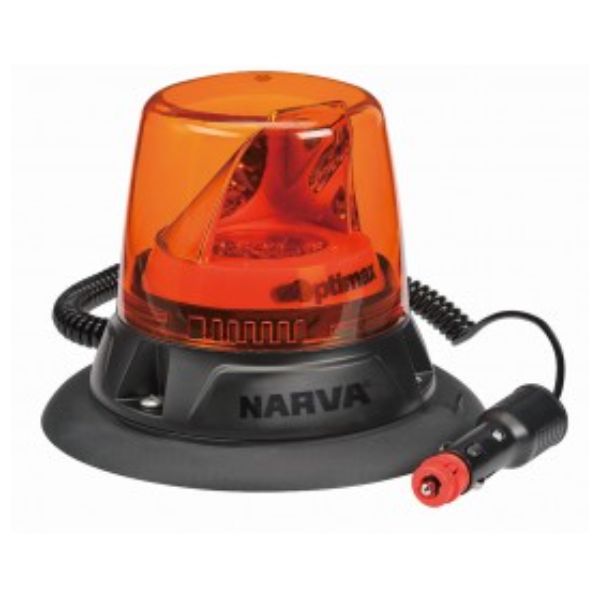 OPTIMAX LED ROTATING BEACON AMBER MAGNETIC MOUNT