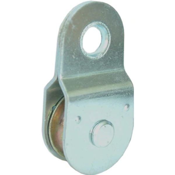 Pulley Block Steel Body Galv 65mm Fixed Eye Ea