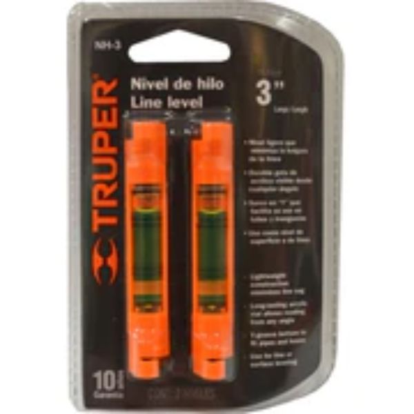 Line Levels 75mm -2- Plastic Truper Truper 17058