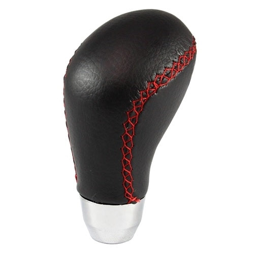 SAAS CURVED RED STITCHING GEAR KNOB