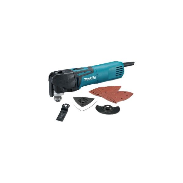 Makita Toolless Multi Tool With 4 Pc Accessory kit