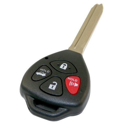 REMOTE SHELL & BUTTONS TOYOTA 4 BUTTON