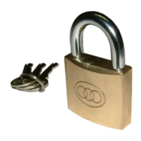 Brass Padlock - Keyed Alike #262Ka 25mm Tri-Circle