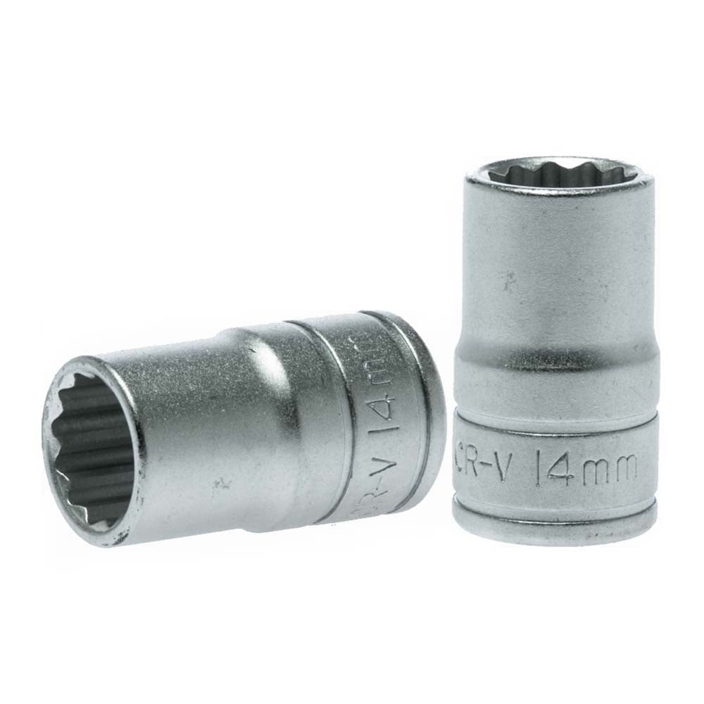 Teng 1/2in Dr. Socket 14mm 12Pnt