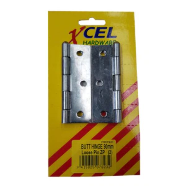 Hinges Butt 90mm Loose Pin Zp -2- 90mm Loose Pin Zp -2-