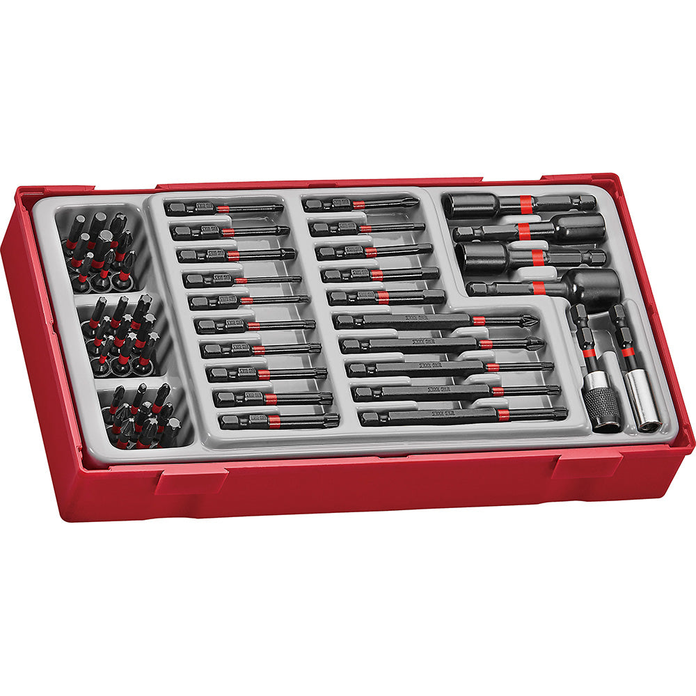 Teng 53pc Bits Set Impact - TC-Tray