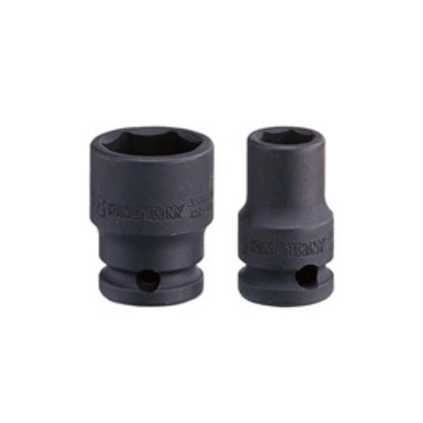 KING TONY 1/4DR -8MM 6pt IMPCT STD socket HANG SELL DISPLAY