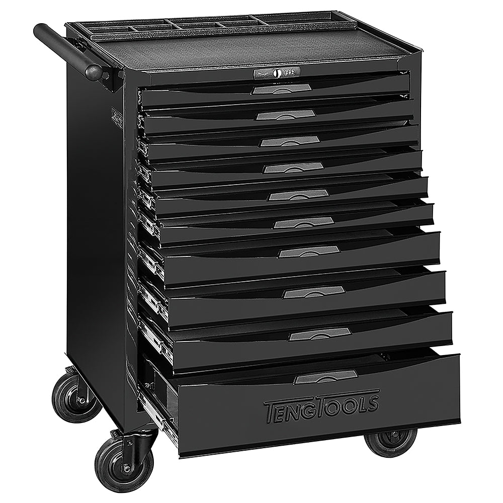 Teng 10-Dr. 8-Series Roller Cabinet Black